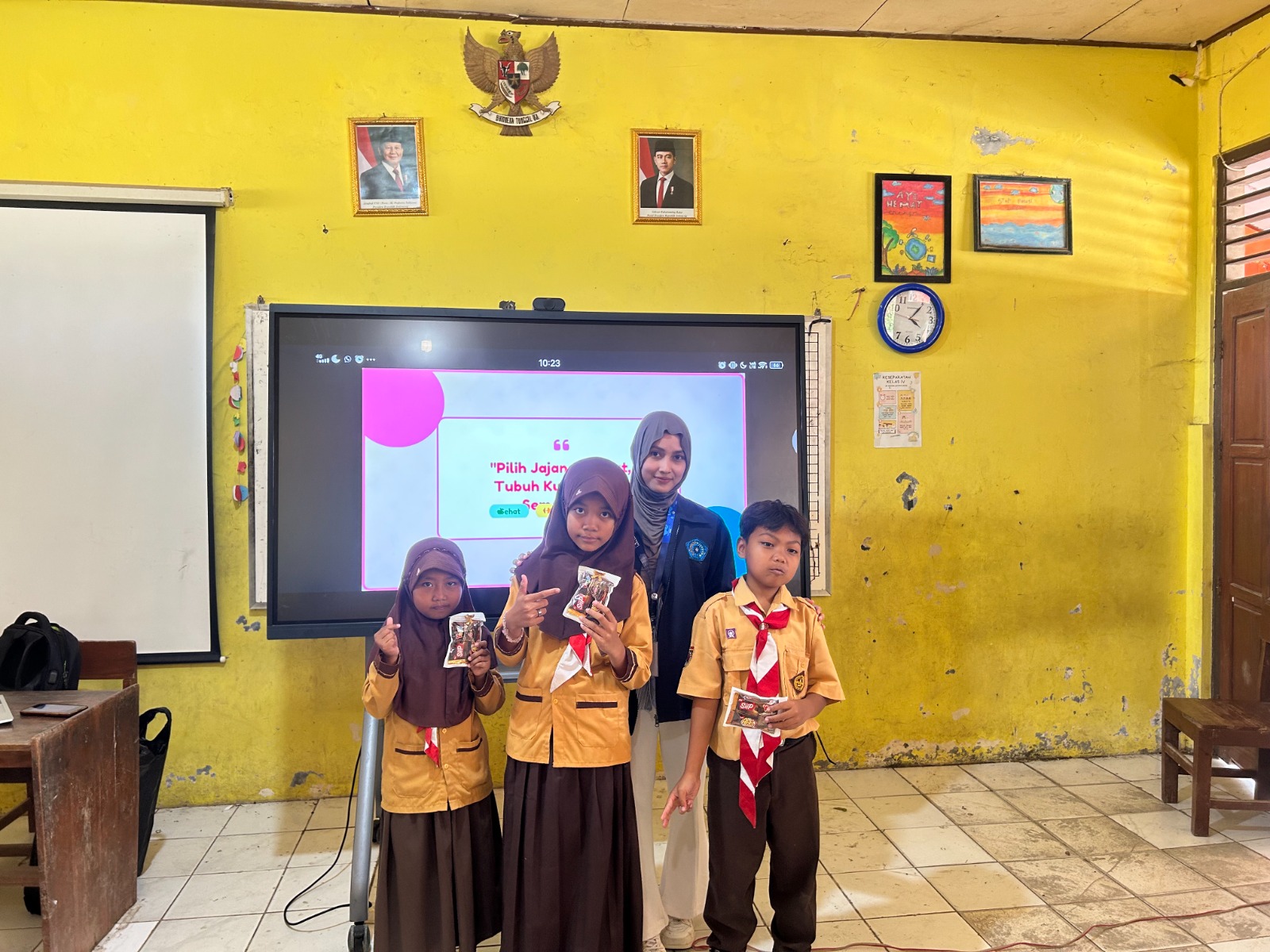 Edukasi Jajanan Sehat dan Perlindungan Diri bagi Siswa Sekolah Dasar